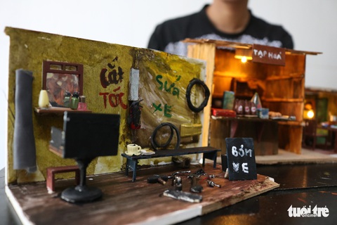 Thế giới tuổi thơ thu nhỏ qua mô hình gỗ, đất sét mini - Ảnh 2. Thế giới tuổi thơ thu nhỏ qua mô hình gỗ, đất sét mini - Ảnh 2.