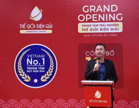 Thế Giới Điện Giải khai trương trung tâm trải nghiệm máy lọc nước ion kiềm - Ảnh 4. Thế Giới Điện Giải khai trương trung tâm trải nghiệm máy lọc nước ion kiềm - Ảnh 4.