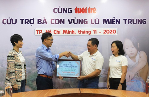 Huhtamaki Việt Nam tiếp sức đồng bào lũ lụt miền Trung - Ảnh 2. Huhtamaki Việt Nam tiếp sức đồng bào lũ lụt miền Trung - Ảnh 2.