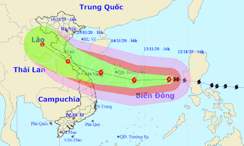 Thủ tướng: Bão 13 mạnh, người dân hạn chế ra đường khi bão đổ bộ - Ảnh 1. Thủ tướng: Bão 13 mạnh, người dân hạn chế ra đường khi bão đổ bộ - Ảnh 1.