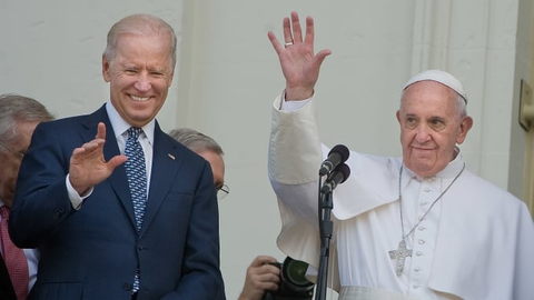 Đức Giáo hoàng gọi điện chúc mừng ông Biden - Ảnh 1. Đức Giáo hoàng gọi điện chúc mừng ông Biden - Ảnh 1.