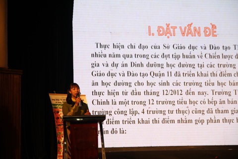 Nâng cao chất lượng dinh dưỡng học đường tại TP.HCM - Ảnh 3. Nâng cao chất lượng dinh dưỡng học đường tại TP.HCM - Ảnh 3.