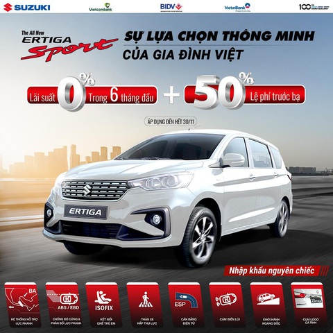 Tiếp tục ghi kỷ lục doanh số, Suzuki ưu đãi hấp dẫn giai đoạn cuối năm - Ảnh 3. Tiếp tục ghi kỷ lục doanh số, Suzuki ưu đãi hấp dẫn giai đoạn cuối năm - Ảnh 3.