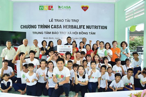 Quỹ Herbalife Nutrition Foundation (HNF) hỗ trợ dinh dưỡng cho hơn 800 em nhỏ có hoàn cảnh khó khăn. - Ảnh 5. Quỹ Herbalife Nutrition Foundation (HNF) hỗ trợ dinh dưỡng cho hơn 800 em nhỏ có hoàn cảnh khó khăn. - Ảnh 5.