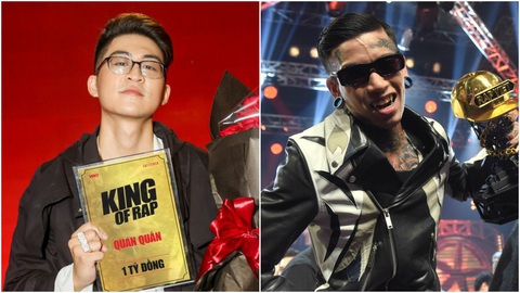 2 quán quân mới của Rap Việt và King of Rap gây tranh cãi - Ảnh 1. 2 quán quân mới của Rap Việt và King of Rap gây tranh cãi - Ảnh 1.