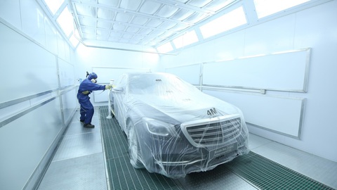 Mercedes-Benz Vietnam Star triển khai dịch vụ ‘sơn nhanh trong ngày’ - Ảnh 3. Mercedes-Benz Vietnam Star triển khai dịch vụ ‘sơn nhanh trong ngày’ - Ảnh 3.