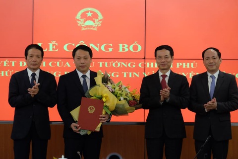 Bộ Thông tin và truyền thông có thứ trưởng 37 tuổi - Ảnh 1. Bộ Thông tin và truyền thông có thứ trưởng 37 tuổi - Ảnh 1.