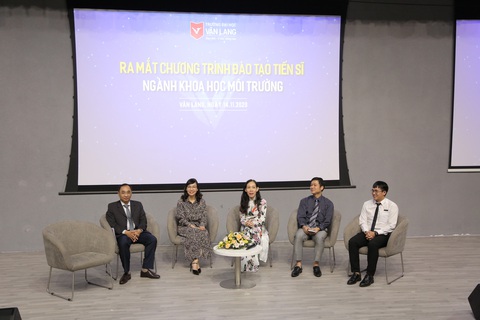 ĐH Văn Lang tuyển sinh tiến sĩ khoa học môi trường khóa đầu tiên với cơ chế hỗ trợ ấn tượng - Ảnh 2. ĐH Văn Lang tuyển sinh tiến sĩ khoa học môi trường khóa đầu tiên với cơ chế hỗ trợ ấn tượng - Ảnh 2.