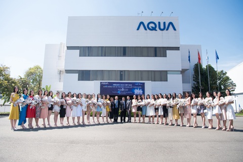 AQUA Việt Nam chào mừng thí sinh HHVN 2020 tham quan nhà máy tại Đồng Nai - Ảnh 3. AQUA Việt Nam chào mừng thí sinh HHVN 2020 tham quan nhà máy tại Đồng Nai - Ảnh 3.