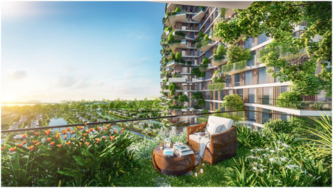 Hàng loạt báo quốc tế viết về toà tháp xanh Ecopark - Ảnh 3. Hàng loạt báo quốc tế viết về toà tháp xanh Ecopark - Ảnh 3.