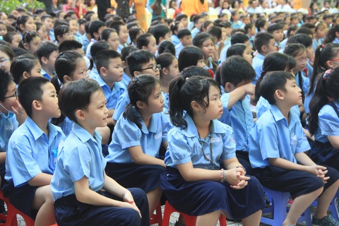 Trường tiểu học 100 năm tuổi nhận Huân chương Lao động hạng nhất - Ảnh 2. Trường tiểu học 100 năm tuổi nhận Huân chương Lao động hạng nhất - Ảnh 2.