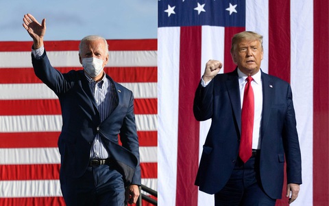 Trump - Biden: Ai thắng? - Ảnh 1. Trump - Biden: Ai thắng? - Ảnh 1.