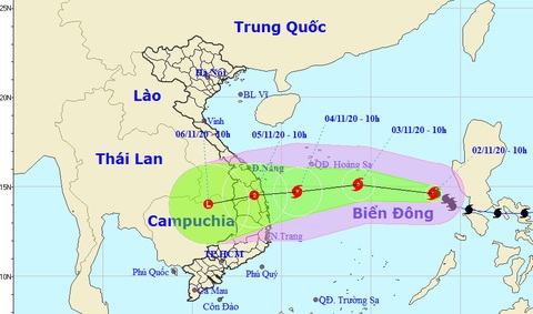 Bão số 10 mạnh cấp 7-8 khi vào Phú Yên - Đà Nẵng, tiếp tục gây mưa lớn ở miền Trung - Ảnh 1. Bão số 10 mạnh cấp 7-8 khi vào Phú Yên - Đà Nẵng, tiếp tục gây mưa lớn ở miền Trung - Ảnh 1.