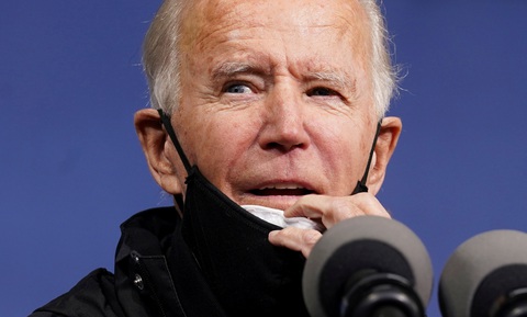 Ông Biden yêu cầu dân Mỹ đeo khẩu trang 100 ngày từ 20-1-2021 - Ảnh 1. Ông Biden yêu cầu dân Mỹ đeo khẩu trang 100 ngày từ 20-1-2021 - Ảnh 1.
