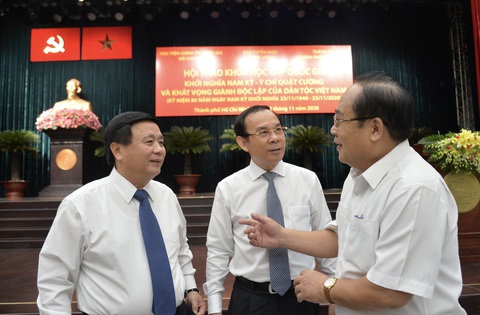 Hào khí Nam Kỳ khởi nghĩa vẫn chiếu sáng - Ảnh 5. Hào khí Nam Kỳ khởi nghĩa vẫn chiếu sáng - Ảnh 5.