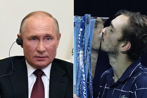 Điểm tin thể thao tối 24-11: Tổng thống Putin chúc mừng tay vợt Daniil Medvedev - Ảnh 1. Điểm tin thể thao tối 24-11: Tổng thống Putin chúc mừng tay vợt Daniil Medvedev - Ảnh 1.