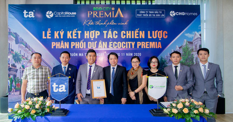T&A trở thành đại lý phụ trách khu vực phía nam dự án EcoCity Premia - Ảnh 1. T&A trở thành đại lý phụ trách khu vực phía nam dự án EcoCity Premia - Ảnh 1.