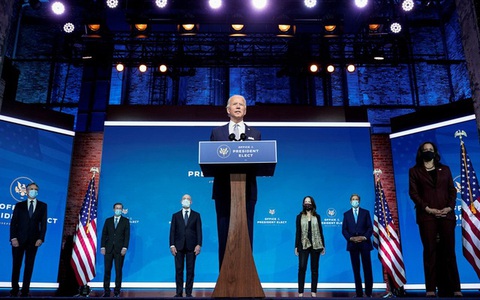 Ông Biden chính thức bắt đầu chống COVID-19, hứa đưa nước Mỹ lãnh đạo thế giới - Ảnh 1. Ông Biden chính thức bắt đầu chống COVID-19, hứa đưa nước Mỹ lãnh đạo thế giới - Ảnh 1.