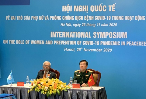 Việt Nam sẽ tăng số lượng nữ quân nhân tham gia hoạt động gìn giữ hòa bình - Ảnh 1. Việt Nam sẽ tăng số lượng nữ quân nhân tham gia hoạt động gìn giữ hòa bình - Ảnh 1.