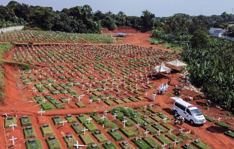 Indonesia tăng 6.000 ca COVID-19 một ngày, các nước Đông Nam Á lo mua vắcxin - Ảnh 1. Indonesia tăng 6.000 ca COVID-19 một ngày, các nước Đông Nam Á lo mua vắcxin - Ảnh 1.