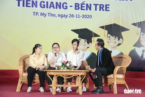 70 tân sinh viên nghèo Tiền Giang, Bến Tre được tiếp sức - Ảnh 5. 70 tân sinh viên nghèo Tiền Giang, Bến Tre được tiếp sức - Ảnh 5.
