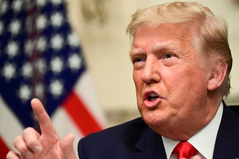 Ông Trump lần đầu trả lời phỏng vấn sau bầu cử, tuyên bố tiếp tục đi kiện - Ảnh 1. Ông Trump lần đầu trả lời phỏng vấn sau bầu cử, tuyên bố tiếp tục đi kiện - Ảnh 1.