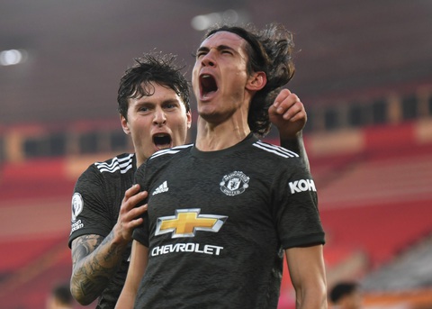 Cavani rực sáng khi vào sân, Man Utd thắng nghẹt thở Southampton - Ảnh 4. Cavani rực sáng khi vào sân, Man Utd thắng nghẹt thở Southampton - Ảnh 4.