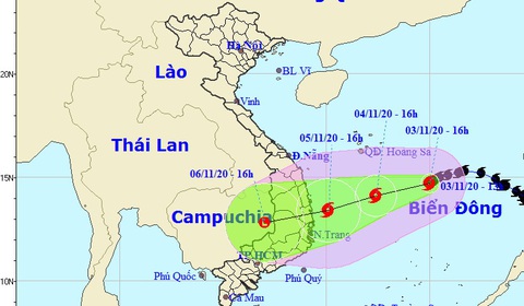 Ảnh hưởng bão số 10, biển Quảng Nam - Ninh Thuận gió mạnh lên từ tối nay - Ảnh 1. Ảnh hưởng bão số 10, biển Quảng Nam - Ninh Thuận gió mạnh lên từ tối nay - Ảnh 1.