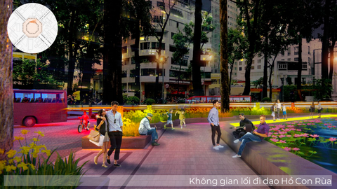 Ngắm khu vực hồ Con Rùa dự kiến cải tạo thành phố đi bộ - Ảnh 8. Ngắm khu vực hồ Con Rùa dự kiến cải tạo thành phố đi bộ - Ảnh 8.