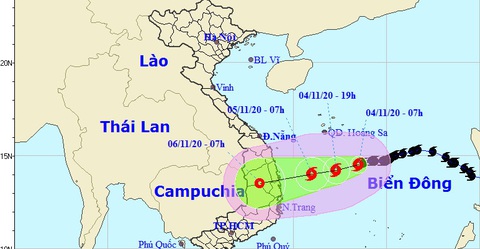 Bão số 10 hướng vào Quảng Ngãi - Khánh Hòa, miền Trung mưa lớn từ đêm nay - Ảnh 1. Bão số 10 hướng vào Quảng Ngãi - Khánh Hòa, miền Trung mưa lớn từ đêm nay - Ảnh 1.