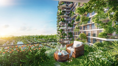 Dự án căn hộ có 400 khu vườn trên cao tại Ecopark - Ảnh 3. Dự án căn hộ có 400 khu vườn trên cao tại Ecopark - Ảnh 3.