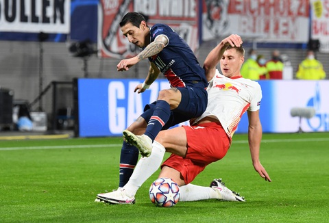 Vắng Mbappe và Neymar, PSG gục ngã trước Leipzig - Ảnh 2. Vắng Mbappe và Neymar, PSG gục ngã trước Leipzig - Ảnh 2.