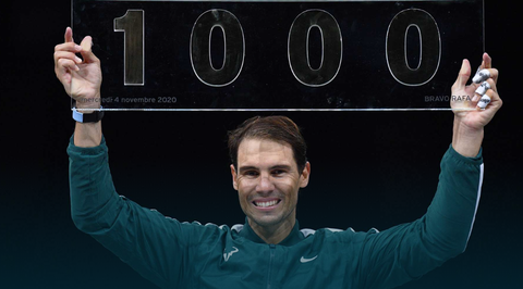 Điểm tin thể thao sáng 5-11: Nadal thắng trận thứ 1.000 tại ATP Tour - Ảnh 1. Điểm tin thể thao sáng 5-11: Nadal thắng trận thứ 1.000 tại ATP Tour - Ảnh 1.