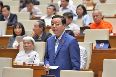 Bộ trưởng Trần Hồng Hà nói không thể không chuyển đổi mục đích sử dụng rừng - Ảnh 1. Bộ trưởng Trần Hồng Hà nói không thể không chuyển đổi mục đích sử dụng rừng - Ảnh 1.