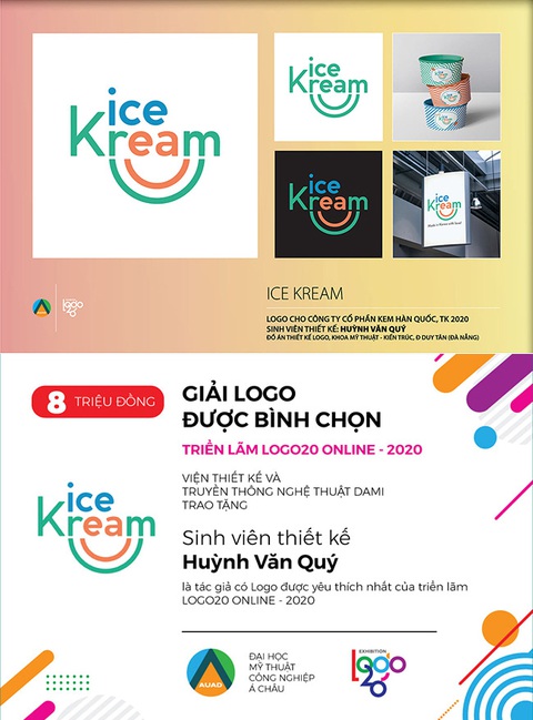 Sinh viên ĐH Duy Tân giành giải thưởng tại triển lãm Logo20 Online - Ảnh 2. Sinh viên ĐH Duy Tân giành giải thưởng tại triển lãm Logo20 Online - Ảnh 2.