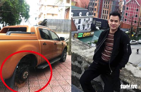 Sắp lấy vợ, tài xế vẫn đi tháo trộm nhiều bánh ôtô - Ảnh 1. Sắp lấy vợ, tài xế vẫn đi tháo trộm nhiều bánh ôtô - Ảnh 1.