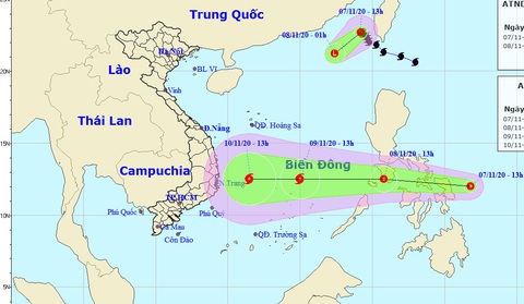 Bão số 11 vừa suy yếu, Biển Đông lại đón áp thấp có thể thành bão số 12 - Ảnh 1. Bão số 11 vừa suy yếu, Biển Đông lại đón áp thấp có thể thành bão số 12 - Ảnh 1.