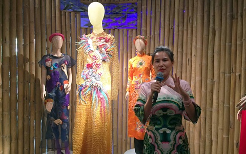Thủy Nguyễn ghi chép văn hóa lên thời trang - Ảnh 2. Thủy Nguyễn ghi chép văn hóa lên thời trang - Ảnh 2.