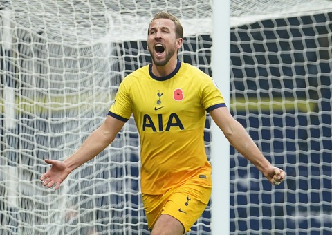 Harry Kane ghi bàn thứ 150, Tottenham vươn lên đầu bảng - Ảnh 1. Harry Kane ghi bàn thứ 150, Tottenham vươn lên đầu bảng - Ảnh 1.