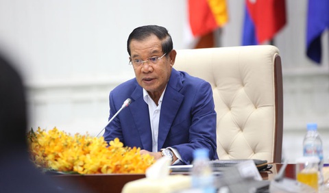 Ông Hun Sen nói nhiệm kỳ của ông không có thời hạn - Ảnh 1. Ông Hun Sen nói nhiệm kỳ của ông không có thời hạn - Ảnh 1.