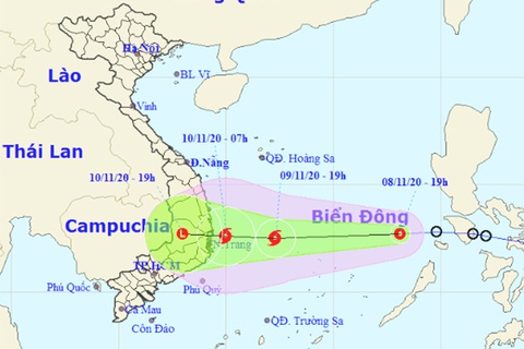 Ngày mai 9-11, áp thấp nhiệt đới có thể mạnh lên thành bão - Ảnh 1. Ngày mai 9-11, áp thấp nhiệt đới có thể mạnh lên thành bão - Ảnh 1.