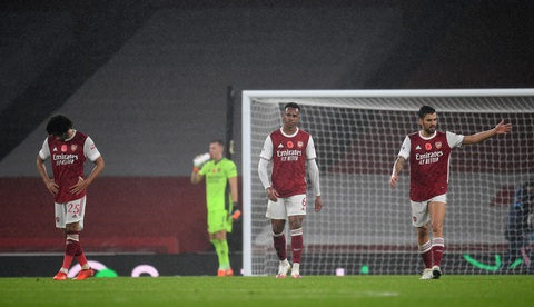 Saka đốt lưới nhà mở màn đêm tan nát của Arsenal ở Emirates - Ảnh 1. Saka đốt lưới nhà mở màn đêm tan nát của Arsenal ở Emirates - Ảnh 1.