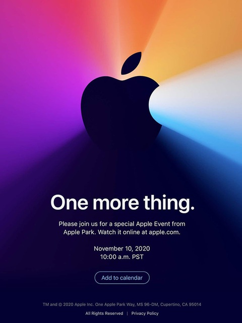 Apple sẽ trình làng dòng Mac mới tại sự kiện One More Thing? - Ảnh 1. Apple sẽ trình làng dòng Mac mới tại sự kiện One More Thing? - Ảnh 1.