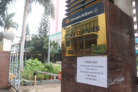 Đóng cửa khu cách ly đoàn tiếp viên của Vietnam Airlines - Ảnh 1. Đóng cửa khu cách ly đoàn tiếp viên của Vietnam Airlines - Ảnh 1.