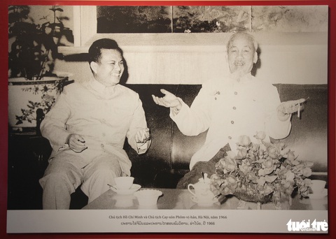 Triển lãm ảnh quan hệ hữu nghị đặc biệt Việt Nam - Lào - Ảnh 2. Triển lãm ảnh quan hệ hữu nghị đặc biệt Việt Nam - Lào - Ảnh 2.