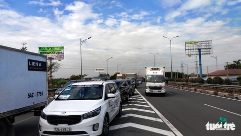 Trình Bộ GTVT phương án mở rộng gấp đôi cao tốc TP.HCM - Long Thành - Dầu Giây - Ảnh 3. Trình Bộ GTVT phương án mở rộng gấp đôi cao tốc TP.HCM - Long Thành - Dầu Giây - Ảnh 3.