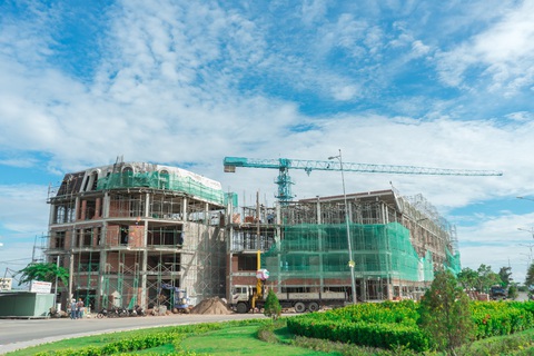 Sắp cất nóc nhà phố Ha Tien Centroria - Ảnh 1. Sắp cất nóc nhà phố Ha Tien Centroria - Ảnh 1.
