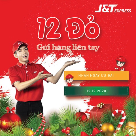 12-12 J&T Express hoàn tiền cực khủng - Ảnh 1. 12-12 J&T Express hoàn tiền cực khủng - Ảnh 1.
