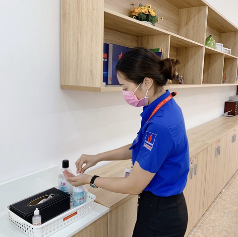 PV GAS tăng cường và nghiêm túc thực hiện các biện pháp phòng chống dịch COVID-19 - Ảnh 2. PV GAS tăng cường và nghiêm túc thực hiện các biện pháp phòng chống dịch COVID-19 - Ảnh 2.