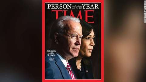 Ông Biden và bà Harris là Nhân vật năm 2020 của tạp chí Time - Ảnh 2. Ông Biden và bà Harris là Nhân vật năm 2020 của tạp chí Time - Ảnh 2.